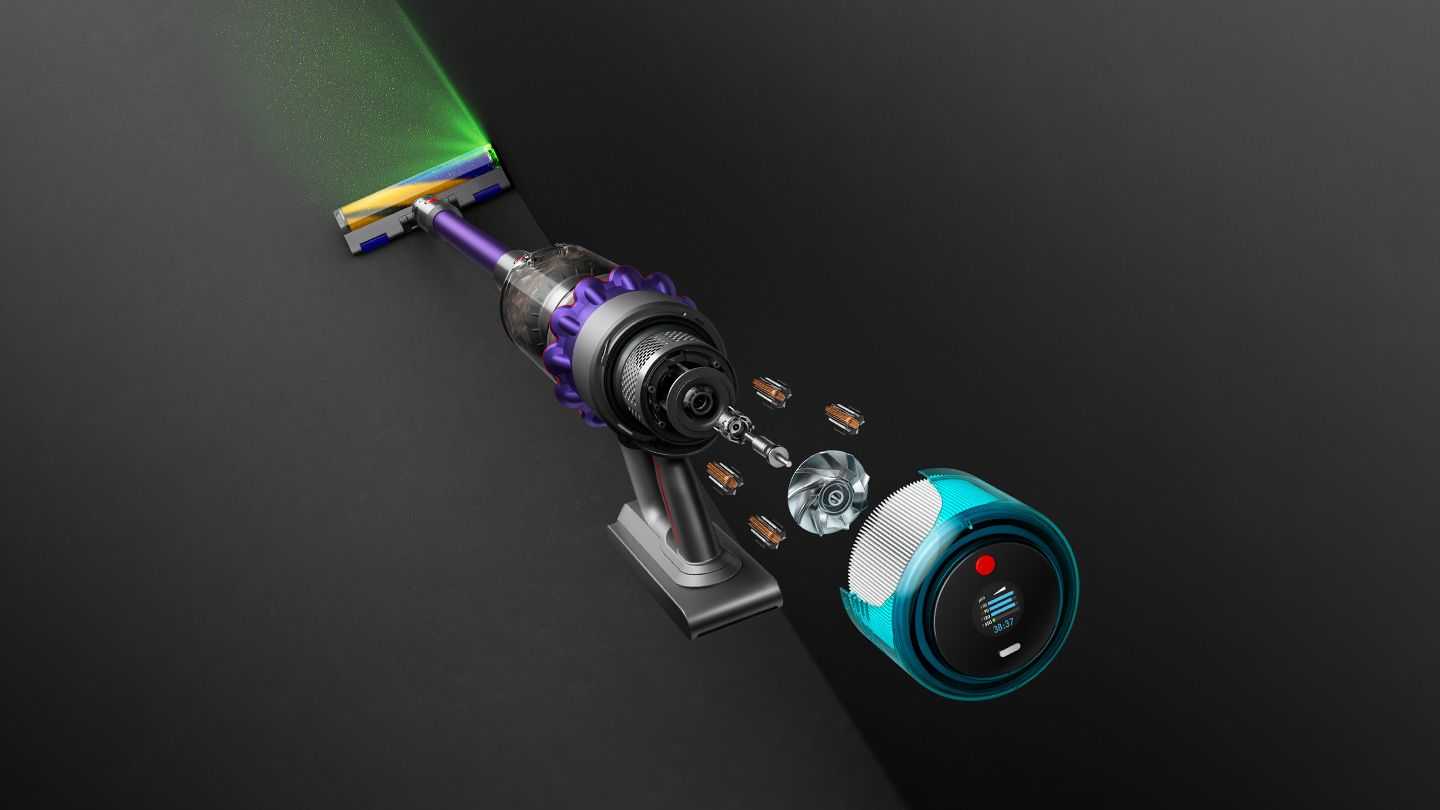 DYSON Gen5detect™ Absolute (MOR/GRİ) Kablosuz Süpürge
